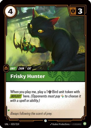 Image of Frisky Hunter (033/219) - Unleashed
