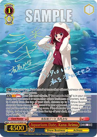 Image of Aquarium Date, Kana Arima (SSP) (OSK/S121-E028SSP SSP) - [OSHI NO KO] Vol.2