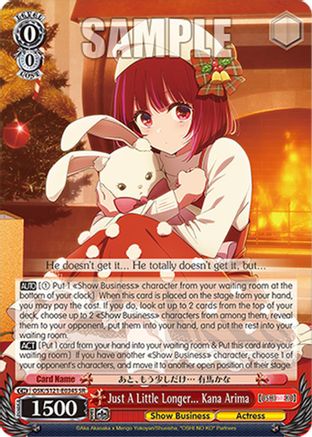 Image of Just A Little Longer... Kana Arima (SR) (OSK/S121-E034S SR) - [OSHI NO KO] Vol.2