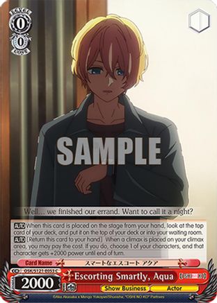 Image of Escorting Smartly, Aqua (OSK/S121-E053 C) - [OSHI NO KO] Vol.2