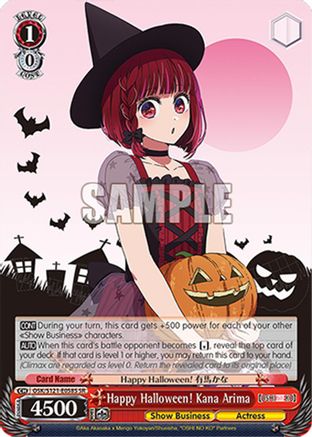 Image of Happy Halloween! Kana Arima (SR) (OSK/S121-E058S SR) - [OSHI NO KO] Vol.2