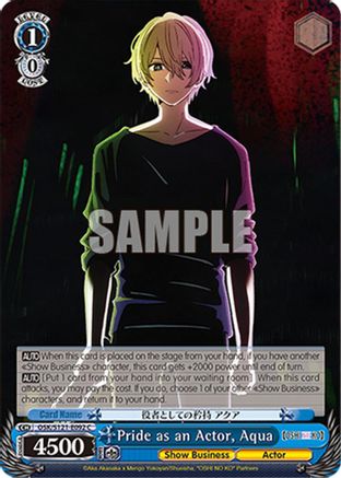 Image of Pride as an Actor, Aqua (OSK/S121-E092 C) - [OSHI NO KO] Vol.2