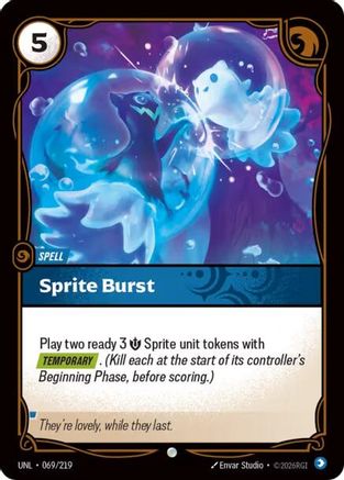 Image of Sprite Burst (069/219) - Unleashed