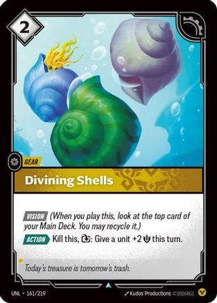 Image of Divining Shells (161/219) - Unleashed