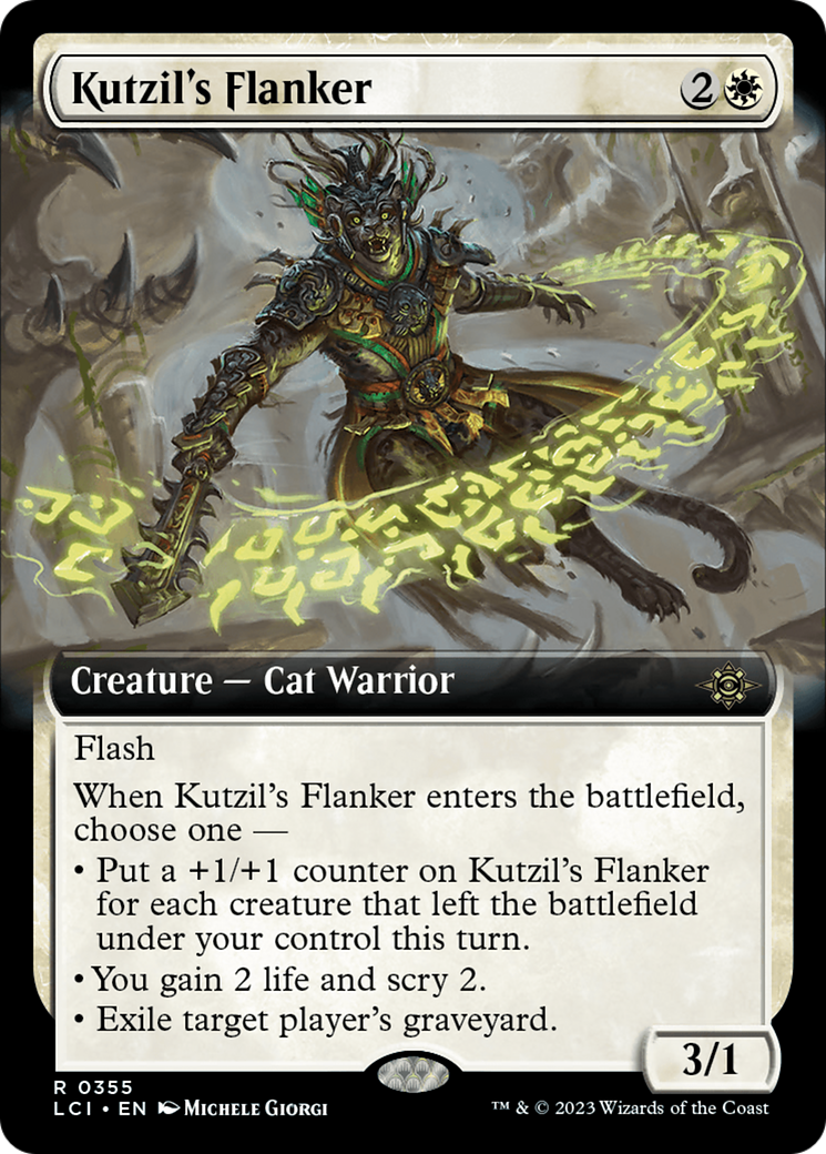 Image of Kutzil's Flanker (Extended Art) (LCI-355) - The Lost Caverns of Ixalan: (Extended Art)