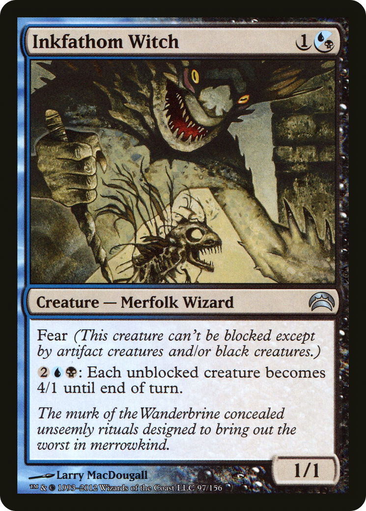 Image of Inkfathom Witch (PC2-097) - Planechase 2012