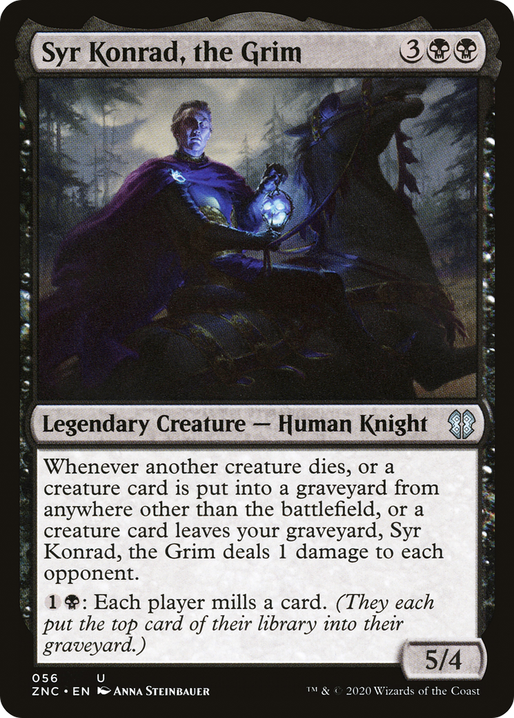 Image of Syr Konrad, the Grim (ZNC-056) - Zendikar Rising Commander