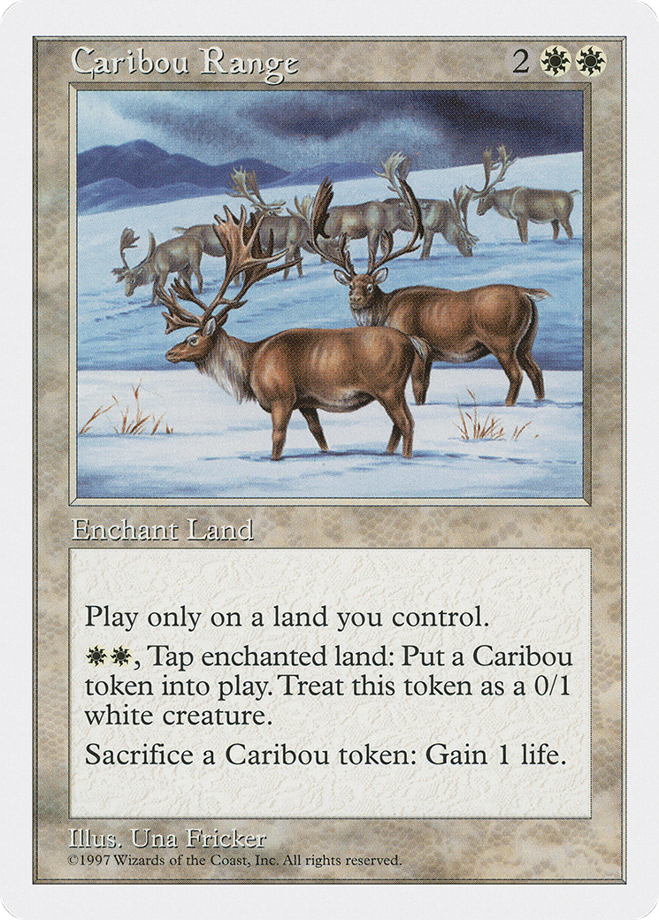 Image of Caribou Range (5ED-) - Fifth Edition