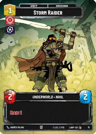 Image of Storm Raider (15) - A Lawless Time Weekly Play Promos