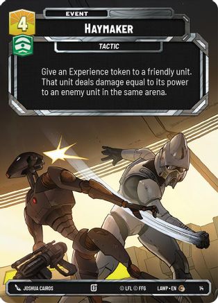 Image of Haymaker (14) - A Lawless Time Weekly Play Promos