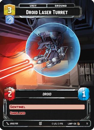 Image of Droid Laser Turret (11) - A Lawless Time Weekly Play Promos