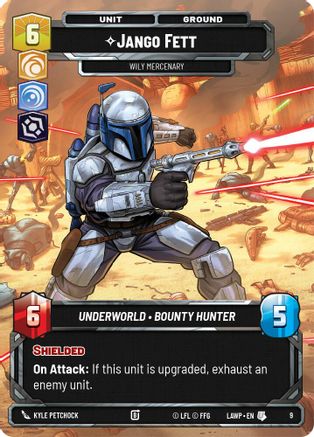 Image of Jango Fett - Wily Mercenary (9) - A Lawless Time Weekly Play Promos
