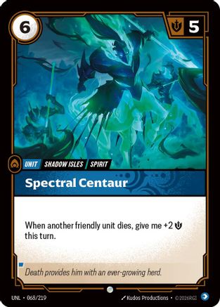 Image of Spectral Centaur (068/219) - Unleashed Foil