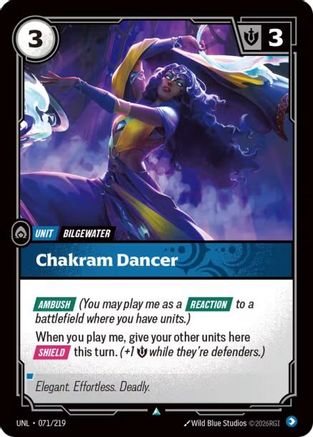 Image of Chakram Dancer (071/219) - Unleashed