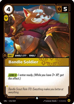 Image of Bandle Soldier (151/219) - Unleashed