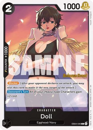 Image of Doll (EB04-046) - Adventure on Kami's Island Release Event Cards