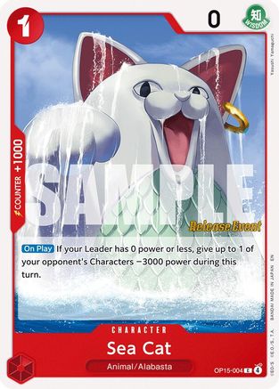 Image of Sea Cat (OP15-004) - Adventure on Kami's Island Release Event Cards