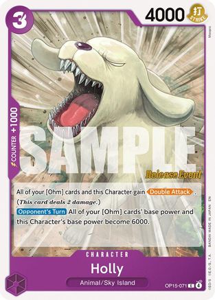 Image of Holly (OP15-071) - Adventure on Kami's Island Release Event Cards