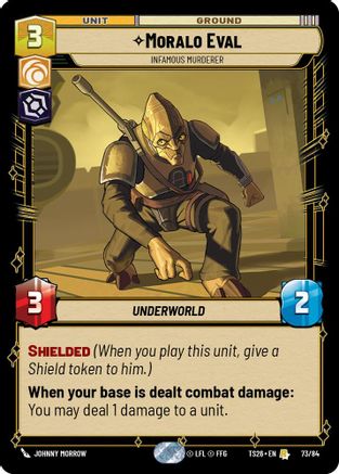 Image of Moralo Eval - Infamous Murderer (73/84) - Twin Suns