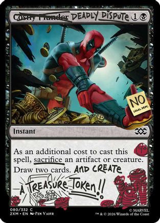 Image of Deadly Dispute (080) (SLD-080) - Secret Lair Drop Series Foil