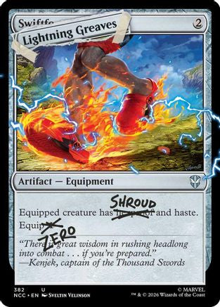 Image of Lightning Greaves (382) (SLD-382) - Secret Lair Drop Series