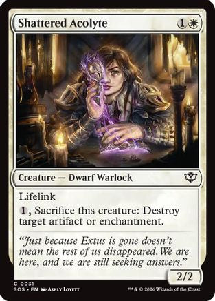 Image of Shattered Acolyte (SOS-031) - Secrets of Strixhaven