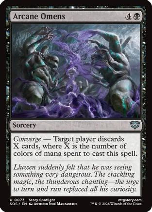 Image of Arcane Omens (SOS-073) - Secrets of Strixhaven