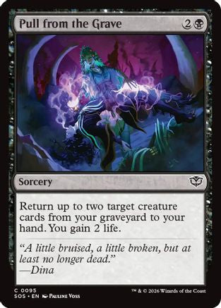 Image of Pull from the Grave (SOS-095) - Secrets of Strixhaven Foil