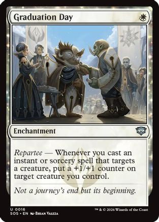 Image of Graduation Day (SOS-016) - Secrets of Strixhaven Foil