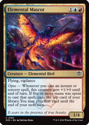 Image of Elemental Mascot (SOS-185) - Secrets of Strixhaven