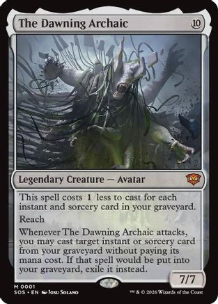 Image of The Dawning Archaic (SOS-001) - Secrets of Strixhaven