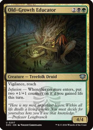 Image of Old-Growth Educator (SOS-207) - Secrets of Strixhaven