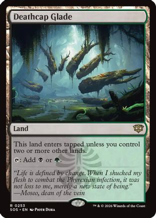 Image of Deathcap Glade (SOS-253) - Secrets of Strixhaven Foil