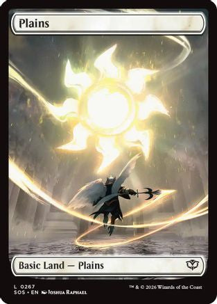 Image of Plains (0267) (SOS-267) - Secrets of Strixhaven Foil