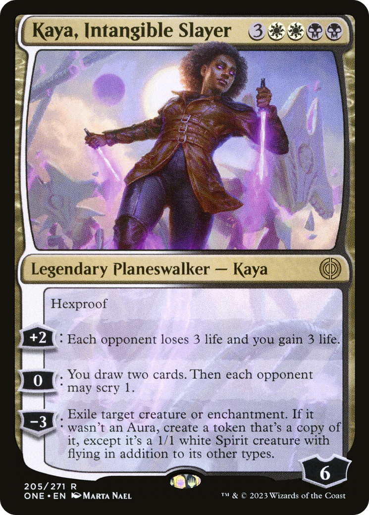 Image of Kaya, Intangible Slayer (ONE-205) - Phyrexia: All Will Be One