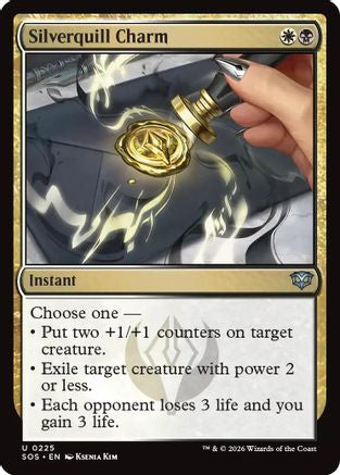 Image of Silverquill Charm (SOS-225) - Secrets of Strixhaven
