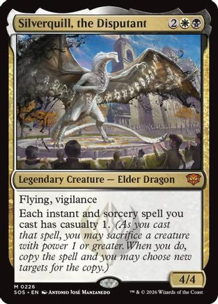 Image of Silverquill, the Disputant (SOS-226) - Secrets of Strixhaven