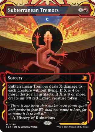 Image of Subterranean Tremors (SOA-048) - Secrets of Strixhaven: Mystical Archive