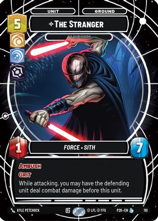 Image of The Stranger - No Survivors (110) - Sector and Regional Promos Season 1 Foil