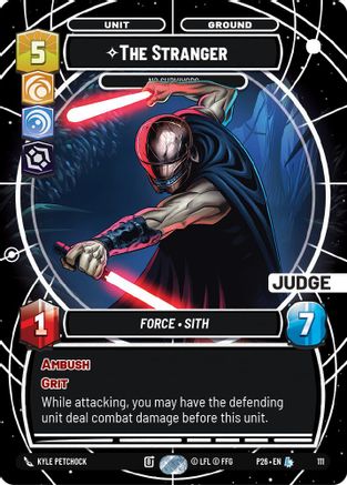 Image of The Stranger - No Survivors (111) - Judge Promos Foil