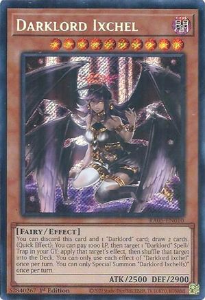 Image of Darklord Ixchel (Secret Rare) (RA05-EN010) - Rarity Collection 5 1st Edition