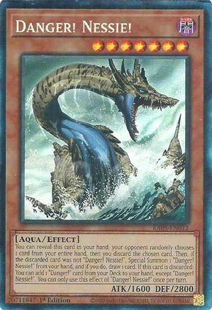 Image of Danger! Nessie! (Collector's Rare) (RA05-EN012) - Rarity Collection 5 1st Edition