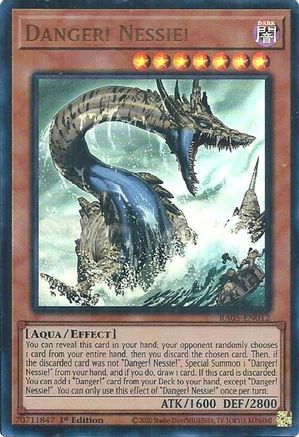 Image of Danger! Nessie! (Ultra Rare) (RA05-EN012) - Rarity Collection 5 1st Edition