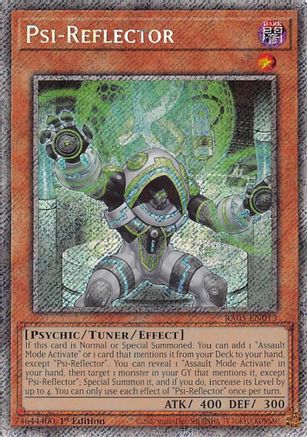 Image of Psi-Reflector (Platinum Secret Rare) (RA05-EN013) - Rarity Collection 5 1st Edition