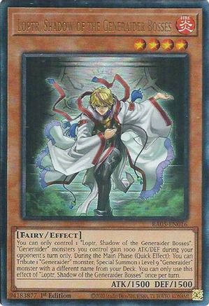Image of Loptr, Shadow of the Generaider Bosses (Ultimate Rare) (RA05-EN016) - Rarity Collection 5 1st Edition