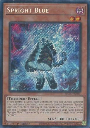 Image of Spright Blue (Secret Rare) (RA05-EN021) - Rarity Collection 5 1st Edition