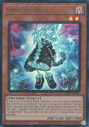 Image of Spright Blue (Ultra Rare) (RA05-EN021) - Rarity Collection 5 1st Edition