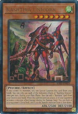 Image of Kashtira Unicorn (PUR) (RA05-EN025) - Rarity Collection 5 1st Edition