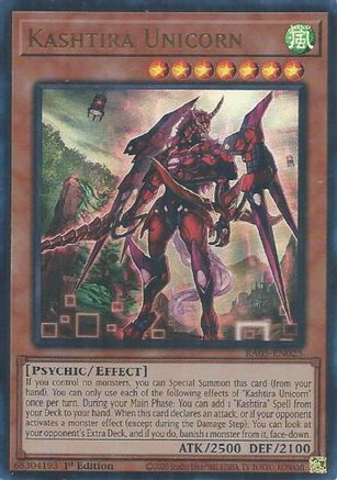 Image of Kashtira Unicorn (Ultra Rare) (RA05-EN025) - Rarity Collection 5 1st Edition