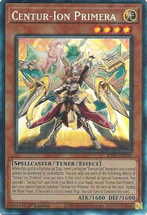 Image of Centur-Ion Primera (Collector's Rare) (RA05-EN030) - Rarity Collection 5 1st Edition